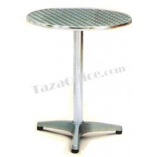 Round Aluminium Table